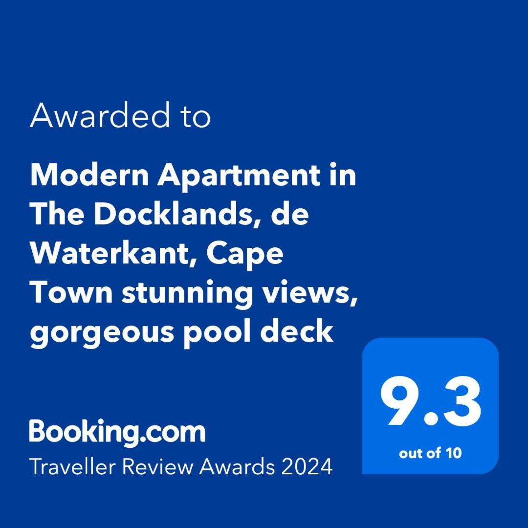 Modern Apartment In The Docklands, De Waterkant, Cape Town Stunning Views, Gorgeous Pool Deck Zewnętrze zdjęcie